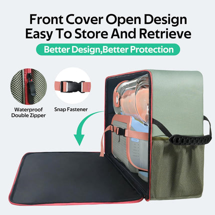 Max XXL Slushie Machine Carrying Bag with Front Panel and Pockets
