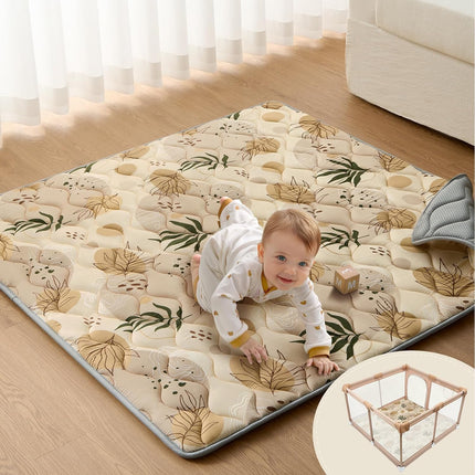 50x50 Baby Playpen Floor Mat with Thick Foam Cushioning