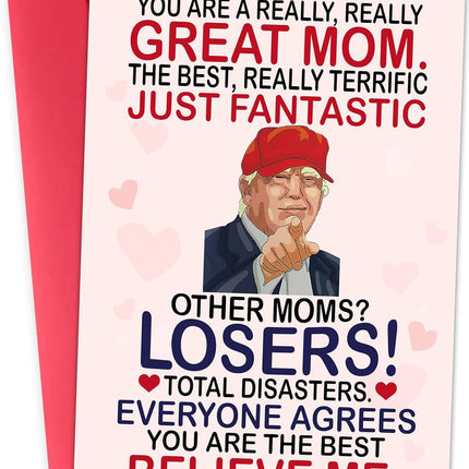 Funny Mother's Day Card for Mom or Wife