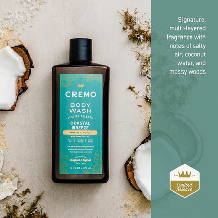 Coastal Breeze Rich-Lathering Men's Body Wash, 16 fl oz