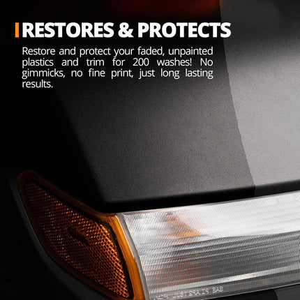 Ceramic Trim Coat Kit - Quick Plastic Trim Restorer