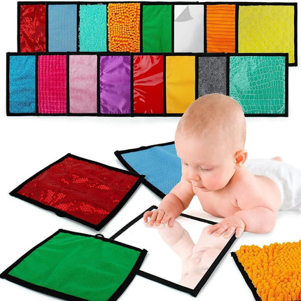 16-Piece Multi-Texture Sensory Play Mat