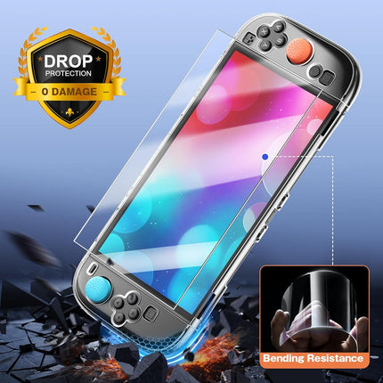 Clear Slim Hard Shell Protective Case Set for 2025 7.9-Inch Handheld Console