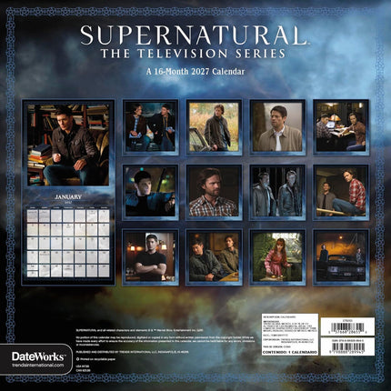 2027 Supernatural Wall Calendar