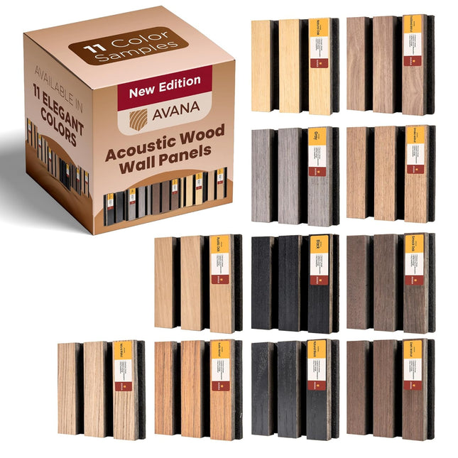 Acoustic Wall Panel Color Samples Pack