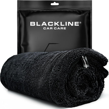 24" x 36" Twisted-Loop Microfiber Car Drying Towel, 1300GSM