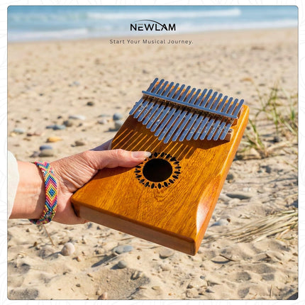 17-Key Kalimba Thumb Piano Musical Gift for Kids and Adults