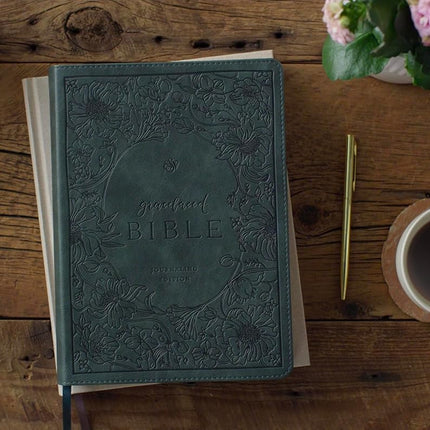 Quiet Forest Journaling Bible with Watercolor Artwork
