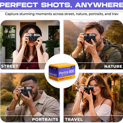 35mm Color Negative Film Roll Bundle, 36 Exposures