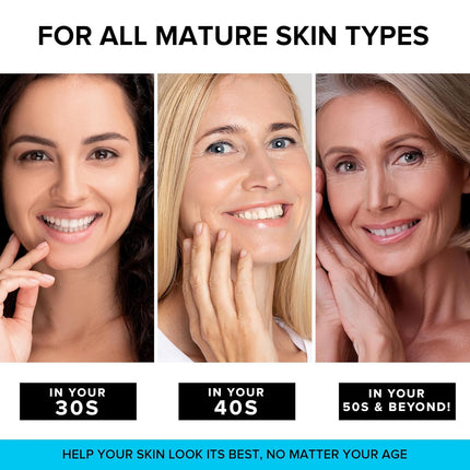 Anti-Aging Face Moisturizer with Retinol, Collagen & Hyaluronic Acid