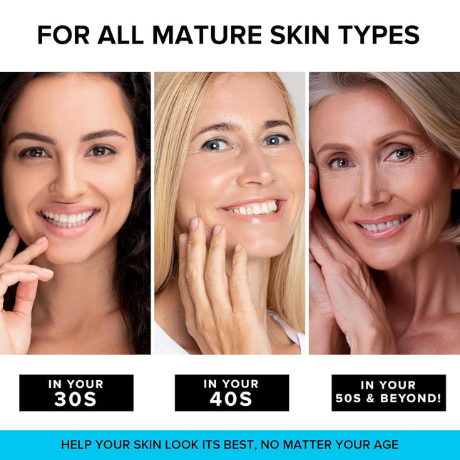 Anti-Aging Face Moisturizer with Retinol, Collagen & Hyaluronic Acid