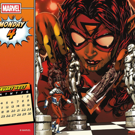 2027 Comic History Day-at-a-Time Calendar