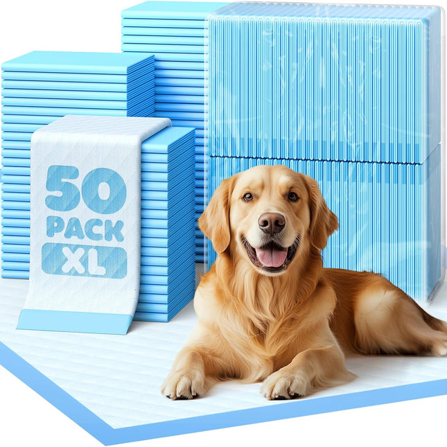 Extra Large Pee Pads - Puppy Pads for Dogs with 6-Layer Leakproof Protection
