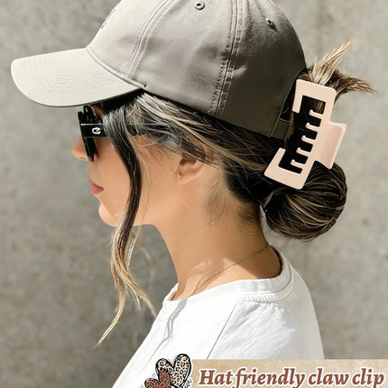 Hat-Friendly Claw Clips for Baseball Caps - 4 Pcs