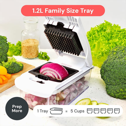 Fullstar Chopper - 4 interchangeable blades stainless steel