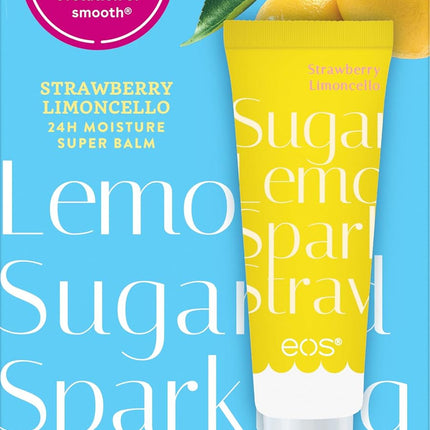 Limited Edition 24H Moisture Super Balm, Strawberry Limoncello, 0.35 fl oz