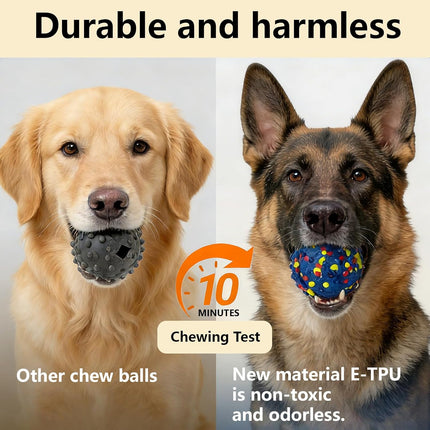 PawHaven RefugioPata Interactive Dog toys, Smart Dog ball, E-TPU Material Automatic Moving — Pet Supplies
