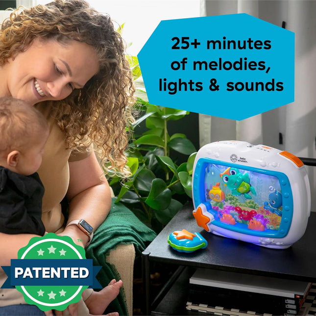 Sea Dreams Musical Crib Soother and Sound Machine for Newborns