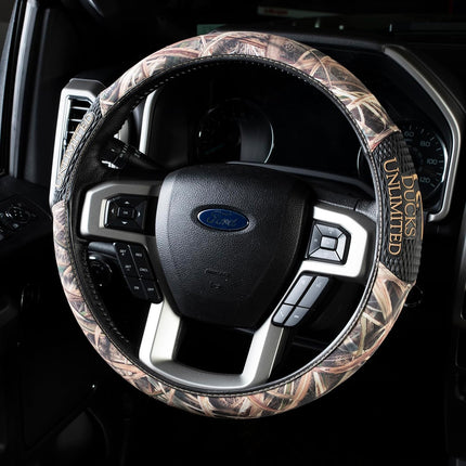 Camo Universal Steering Wheel Cover for Car, Truck, Van, and SUV