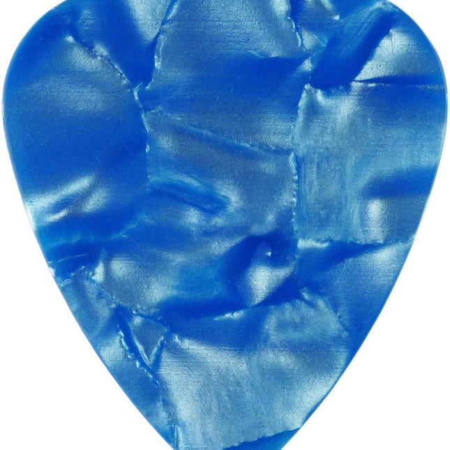 SourceToHome FuenteACasa Celluloid Light Blue Pearl Guitar Or Bass Pick - 0.46 mm Light Gauge — Home & Lifestyle