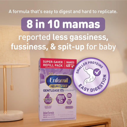 Gentle NeuroPro Powder Baby Formula Refill Box, 30.4 Oz