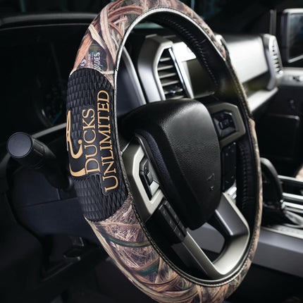 Camo Universal Steering Wheel Cover for Car, Truck, Van, and SUV