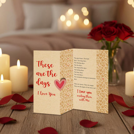 SourceToHome FuenteACasa Mother's Day Card for Wife from Husband, Romantic or Funny Anniversary — Home & Lifestyle