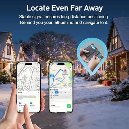 2026 [Apple MFi Certified] (iOS Only) Bluetooth Tracker Smart Card — Smart Tech