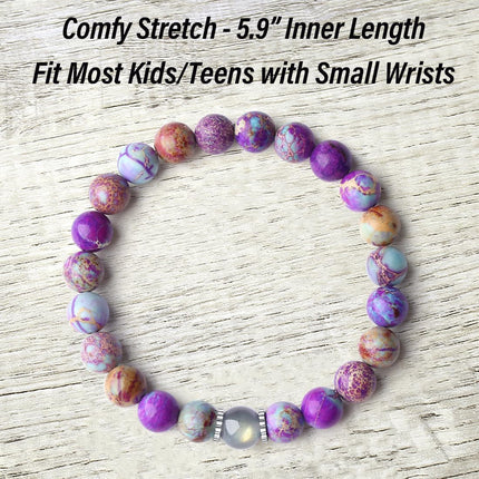 Moonstone Bracelet Easter Basket Gift for Kids, Teens, and Women