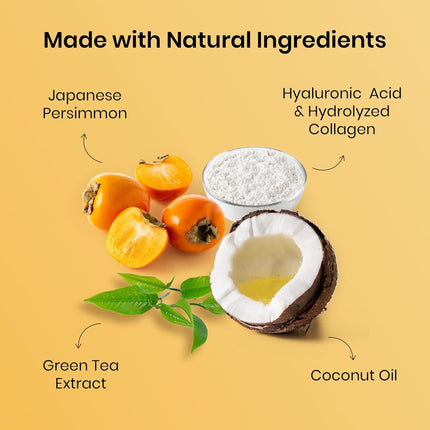Japanese Persimmon Cleanser Bar 2-Pack Bundle for Body Odor