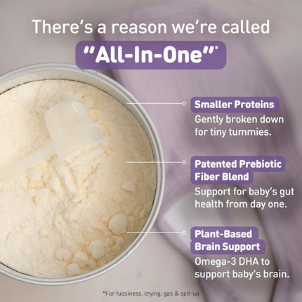 NeuroPro Gentlease Powder Baby Formula, 19.5 oz Reusable Tub