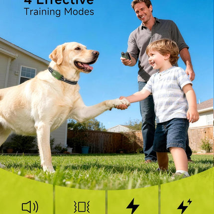 Shock Collar for 2 Dogs, 10-120 lbs, 4200 ft Remote Training Collar