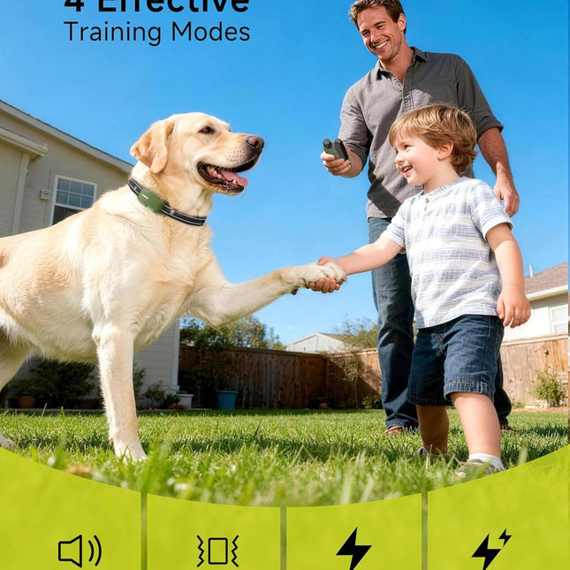 Shock Collar for 2 Dogs, 10-120 lbs, 4200 ft Remote Training Collar