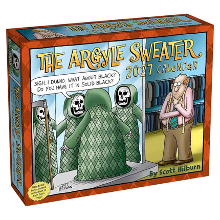 SourceToHome FuenteACasa The Argyle Sweater 2027 Day-to-Day Calendar — Home & Lifestyle