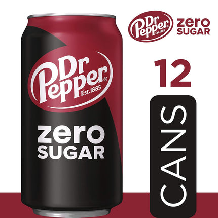 Zero Sugar Soft Drink - 12 oz, 12 pk
