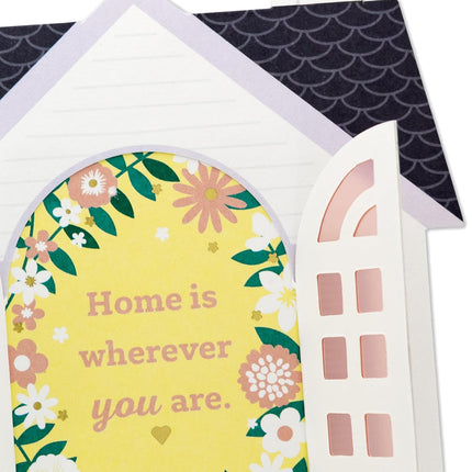 Paper Craft Mother's Day Card for Mom, Wife, Nana or Mimi - Home Is Wherever You Are