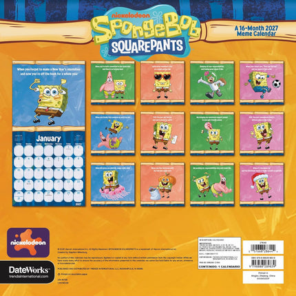 2027 Nautical Character Wall Calendar