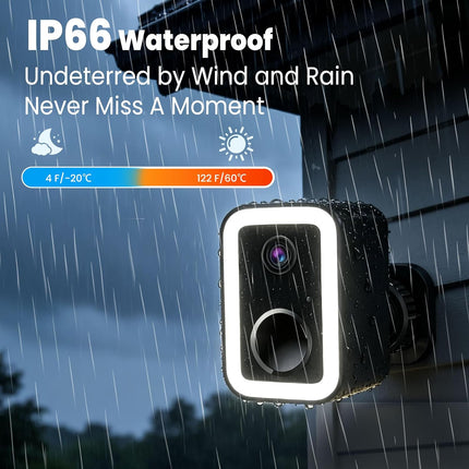 2026 Upgraded 2K Wireless Outdoor Security Camera