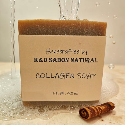 GlowEssence EsenciaLuz K&D Collagen Soap with Licorice - Natural Exfoliating Skincare Soap — Beauty & Self-Care