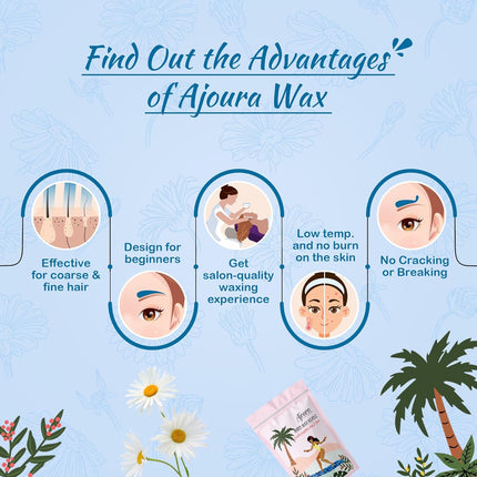 Hard Wax Beads 1 lb Refill for At-Home Hair Removal