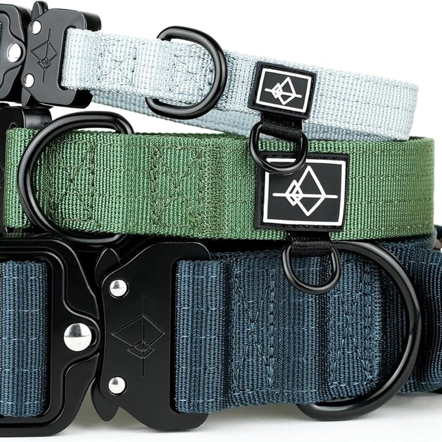 Premium Adjustable Heavy Duty Nylon Dog Collar - California Horizon, Classic Size 3