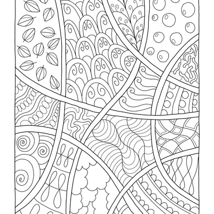 Mindfulness Patterns Coloring Book for Stress Relief and Relaxation