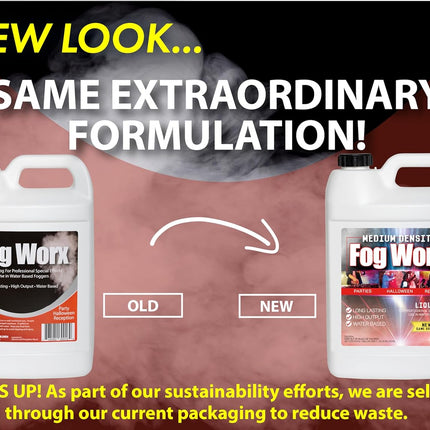 SourceToHome FuenteACasa FogWorx Fog Juice - 1 Gallon of Organic Fog Fluid (128 oz) — Home & Lifestyle