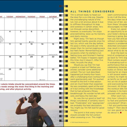 SourceToHome FuenteACasa The Complete Runner's Day-by-Day Log 2027 Planner Calendar — Home & Lifestyle