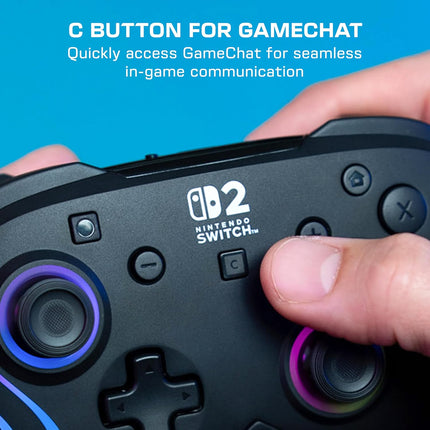 Afterglow Wave Wireless RGB Gaming Controller - Black