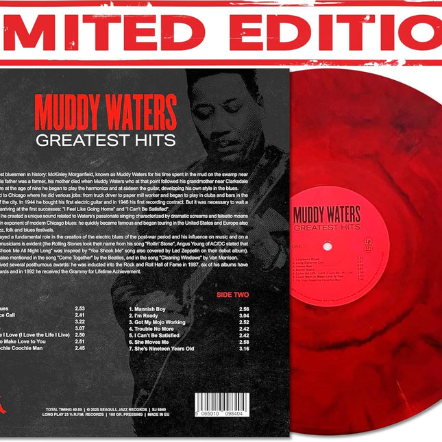 Muddy Waters Vinyl - Greatest Hits - Limited Color Edition