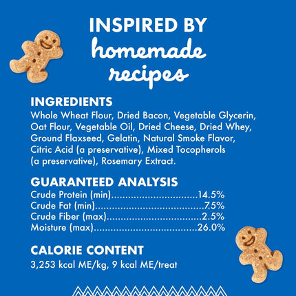 PawHaven RefugioPata Buddy Softies Soft & Chewy Dog Treats, Bacon & Cheese — Pet Supplies