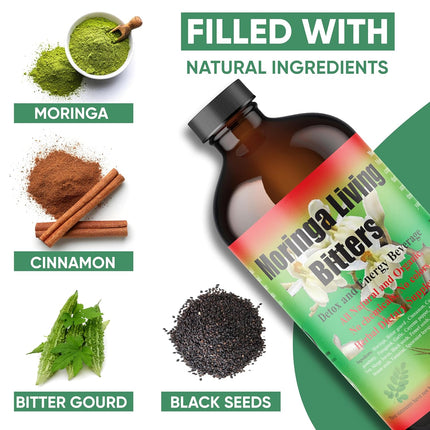 Moringa Living Bitter 16 oz