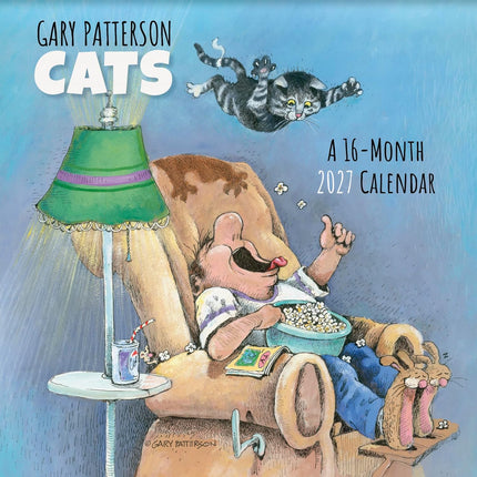 2027 Gary Patterson - Cats Wall Calendar