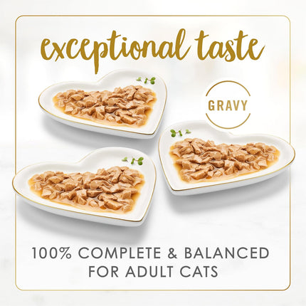Gravy Lovers Poultry & Beef Grilled Wet Cat Food Variety Pack, 30 Cans